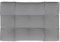 vidaXL Palettenkissen, Palettenauflage für Europaletten, Palettenpolster Palettensofa Outdoor Indoor, Sitzkissen, 120x80x12cm Grau Stoff