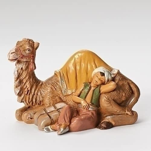 Fontanini Cyrus mit Kamel, italienische Krippe, Dorfbewohner, 59801