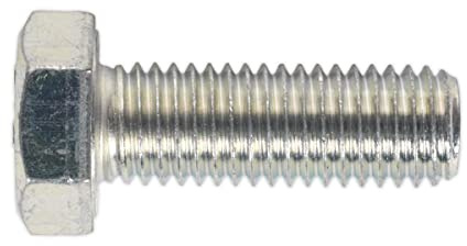 Sealey SS1440 M14 x 40mm HT Setscrew DIN 933-8.8 Zinc - Pack of 10
