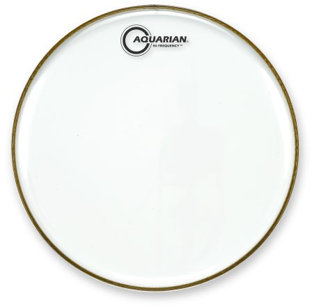 Aquarian HF12 Hi-Frequency Series - 12 inch Thin Drumhead - 1 Ply - Clear