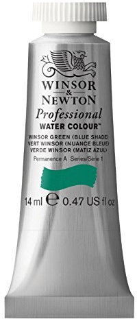 Winsor & Newton Professional Water Colour - Winsor Green Blue Shade - 14ml by Winsor & Newton