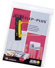 Djois, 5712600 - JalemaClip Plus, Schwarz, 10 Stück, Bindemechanismus, Ablagestreifen, Ideal für Ordner, Umweltfreundlich, Dokumentenarchivierung, Mit Aktenhebern