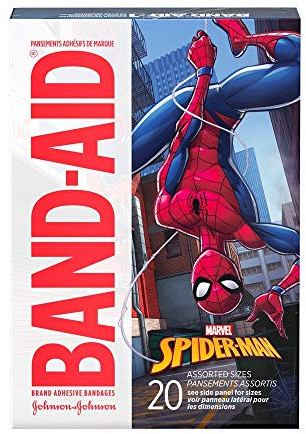 BANDAID SPIDERMAN 20CT