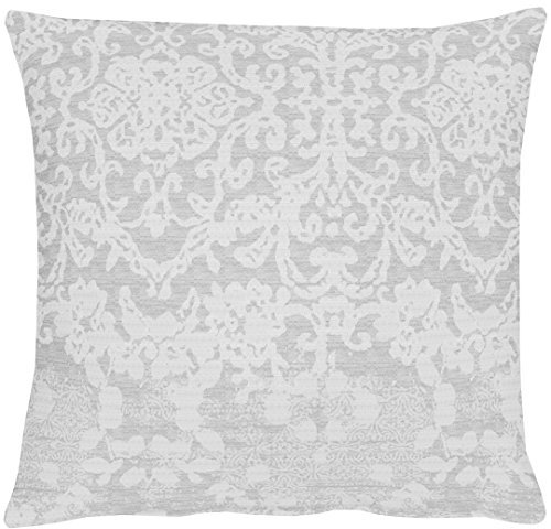 APELT Tilda_40x40_88 Kissenhülle, Polyester, grau, 40 x 40 x 0.5 cm