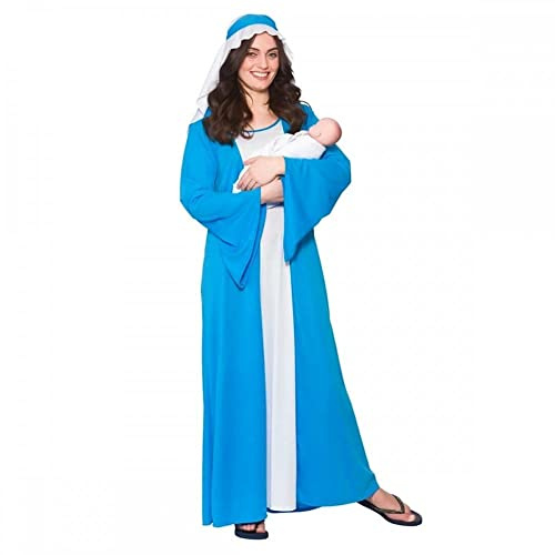 Wicked Costumes Woman's Virgin Mary Fancy Dress Costume - One Size (14-16)