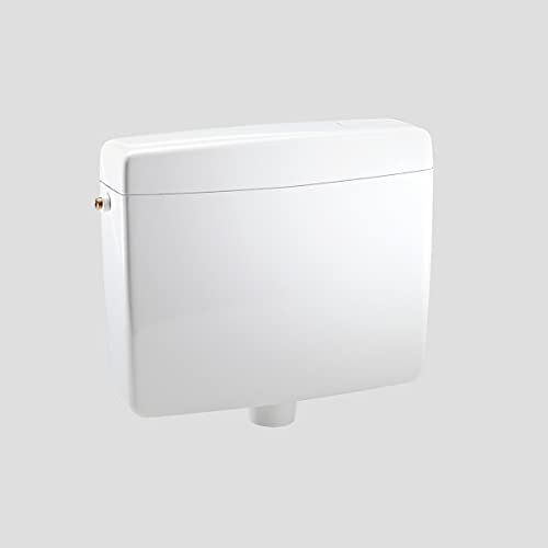 SANIT Spülkasten nova (6-9L) tiefhängend mit Eckventil weiß