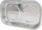 KS Tools 800.0151 Vassoio Magnetico in Acciaio Inossidabile, 2 Magneti, 140 X 240 mm
