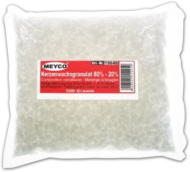 Kerzenwachsgranulat, 80/20%, 1 kg