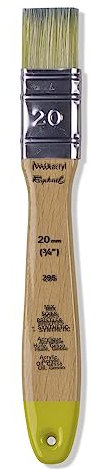 Raphael Mixacryl Flat Gesso Brush, 20, Natural