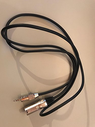 Conecticplus - Cable conector de XLR macho a Jack estéreo (3,5 mm, 1,5 m)