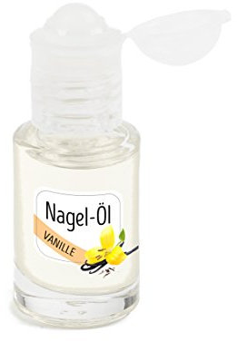 KM-Nails Nagelöl mit Vanille Duft im iRoll System 6ml Paraffin frei