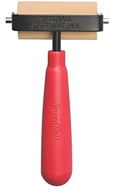 Speedball Handroller Deluxe“ aus weichem Gummi, 2-1/2-Inch