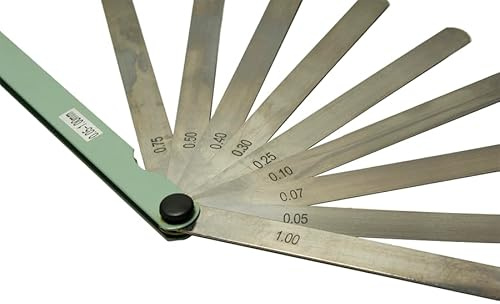 Fühlerlehre Fühllehre Ventile einstellen Bleche 0,05-1 mm