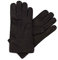 Hand Gewand by Weikert Lederhandschuhe aus Peccary Leder mit sehr weichem Alpaccafutter, Pekari, Winterhandschuhe für Damen & Herren, schwarz 8,5