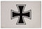U24 Aufnäher Eisernes Kreuz Fahne Flagge Aufbügler Patch 9 x 6 cm