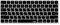 XSKN - Funda de Silicona para Teclado Magic Keyboard 2015 versión de EE. UU. Negro