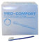 Med-Comfort Einmal Zahnb??rsten - 100 St??ck, Wei? , Nylon, Silikon, Manuell, Einweg