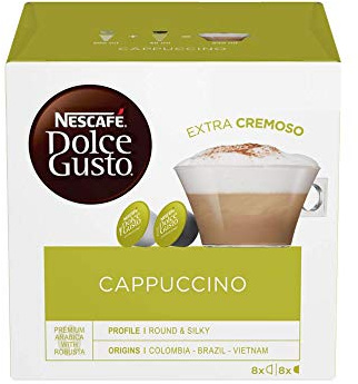 Nescafe Dolce Gusto Cappuccino Pack of 6, 6x16 Pods