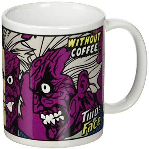 DC Comics MG23637 Batman Two-Face Coffee Ceramic Mug, Multi-Colour , 7.9x11.00x9.3 cm
