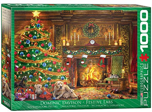 Festive Labs by Dominic Davison 1000-Piece Puzzle
