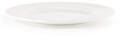 Churchill Super vitrificada P603 Whiteware Classic Placa, blanco (Pack de 24)