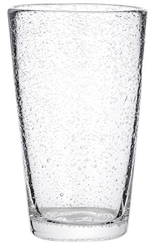 Trinkglas 4er Set BUBBLE 14 cm hoch Lufteinschlüsse Broste Copenhagen