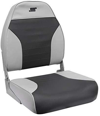 Wise 8 wd588 Serie mid-Back Fischerboot Sitz mit Logo, Grey/Charcoal
