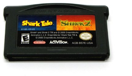Shrek2/Shark Tale Bundle - Game Boy Advance