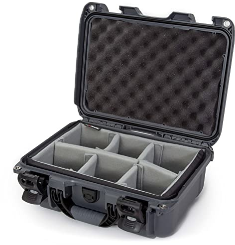 Nanuk 915 Wasserdichter Hartschalenkoffer mit gepolsterten Trennwänden, Graphit