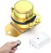 Cocar Auto Kfz 12V Elektromagnetisch Fernsteuerung Trenner Batterieschalter Batteriehauptschalter Remote Control Magnetspule Stromunterbrecher Hauptstromschalter Hauptschalter