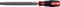 KS Tools 157.0105 Halbrund-Feile, Form E, 200mm, Hieb2