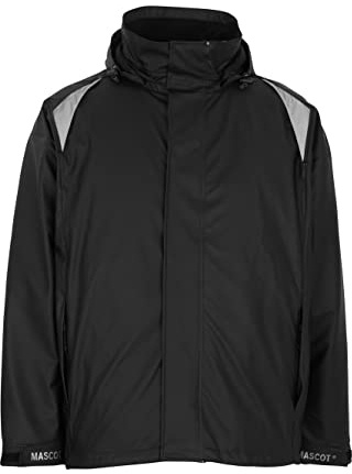 Mascot Unisex Jacket Rain Jacket Lake Size XS in black (pack of 1)