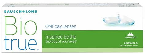 Biotrue ONEday Lenti a Contatto Correttive Giornaliere 30 Lenti +0.50 D