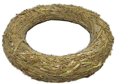 Strohkranz Natur 35cm/5cm