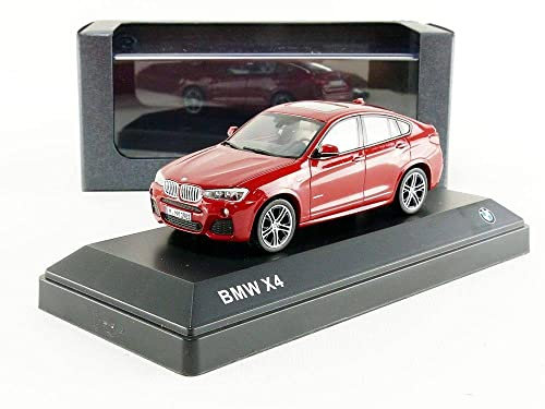 BMW X4, metallic-rot, 2015, Modellauto, Fertigmodell, Group 1:43