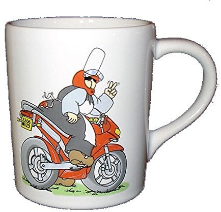 Faiencerie De Pornic – Tasse Die Moto