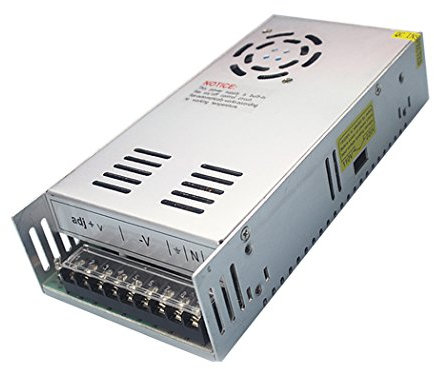 JoyNano 360W Fuente de alimentación conmutada 12V 30A AC-DC transformador convertidor para la vigilancia de circuito cerrado de televisión exhibición de LED de Automatización Industrial ...