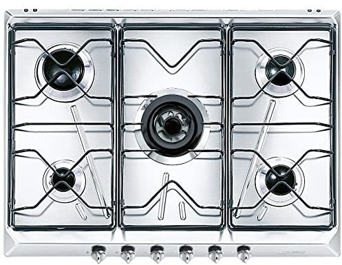 Smeg SRV576-5 Incasso Piano cottura a gas Acciaio inossidabile piano cottura
