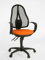 Topstar OP20QG04 Open Point SY, Bürostuhl, Schreibtischstuhl, ergonomisch, inkl. Armlehnen, Stoffbezug, orange