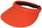 Seeberger Azalee Visor Baumwolle Baumwollvisor Sonnenvisor Sonnenschutz Blendschutz Strandvisor Damenvisor (One Size - orange)
