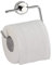 WENKO Power-Loc® Toilettenpapierrollenhalter Simple - Befestigen ohne bohren, Stahl, 13.5 x 9.5 x 3 cm, Chrom