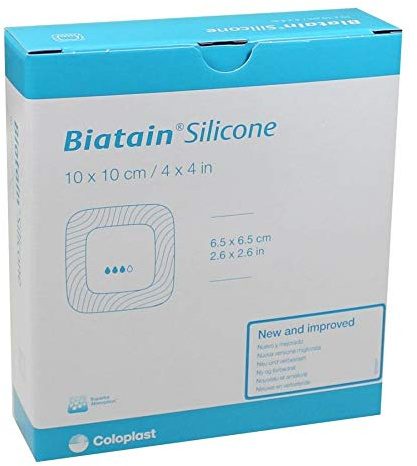 Biatain Silicone Schaumverband 10x10 cm