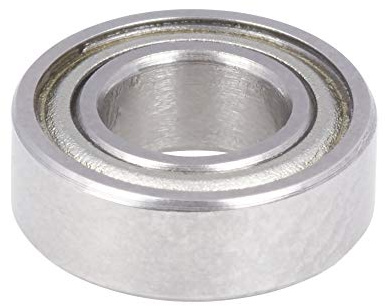 Trend Replacement Bearing, 3/8 Inch Diameter, 3/16 Inch Bore, Silver | Suitable For Accurate Routing And Tool Repairs, With 3/8 Inch Diameter And 3/16 Inch Bore, B95A