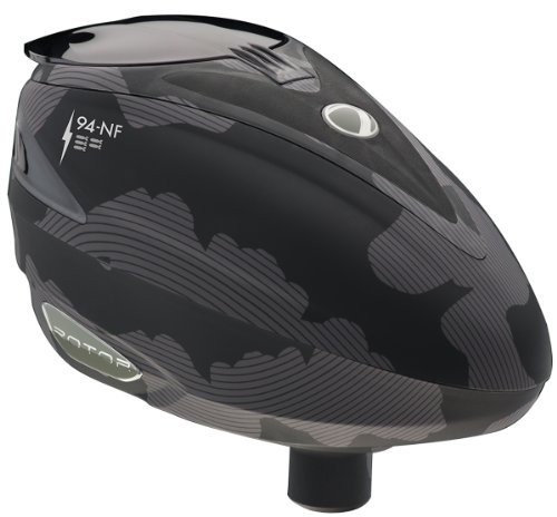 Dye Erwachsene Paintball Loader Rotor Markiererzubehör, Schwarz/Grau, One Size