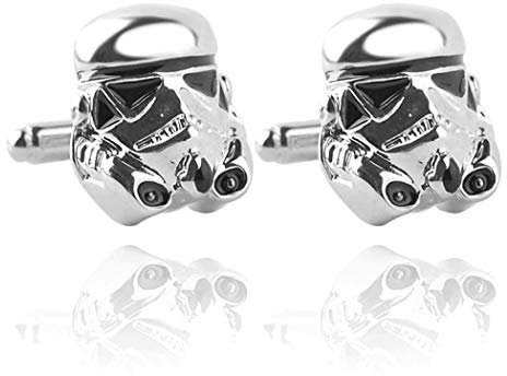 Silberne Darth Vader-Manschettenknöpfe – Star Wars Stormtroopers - Accessoires für Männer