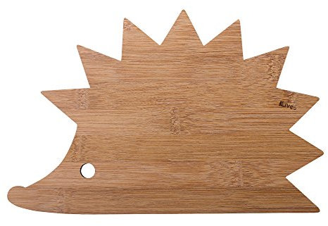 NineLives Planchette, Bois, Hérisson, 25 x 16 x 0,5 cm