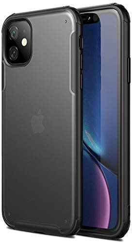 TECHGEAR iPhone 11 Tough Case [Fusion FX Case] Slim & Light, Tough, Shockproof, Protective, Fused Gel Bumper & Hard Back Smooth Case Cover Designed For iPhone 11 (Black)