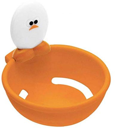 Angoter Jaune d'oeuf séparateur en Plastique Blanc d'oeuf Passoire Porte-Filtre Mignon
