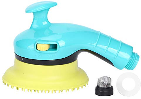 Pommeau de Douche pour Animaux de Compagnie -Pet Interrupteur indépendant buse de Bain Massage pommeau de Douche Fournitures de Nettoyage pour Chats Chiens