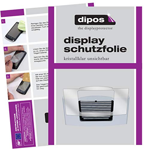 dipos I Schutzfolie kompatibel mit Jura F Series F8 Kaffeevollautomaten Folie klar – Perfekte Passform für Abtropfblech und Abtropfgitter Kaffeemaschine